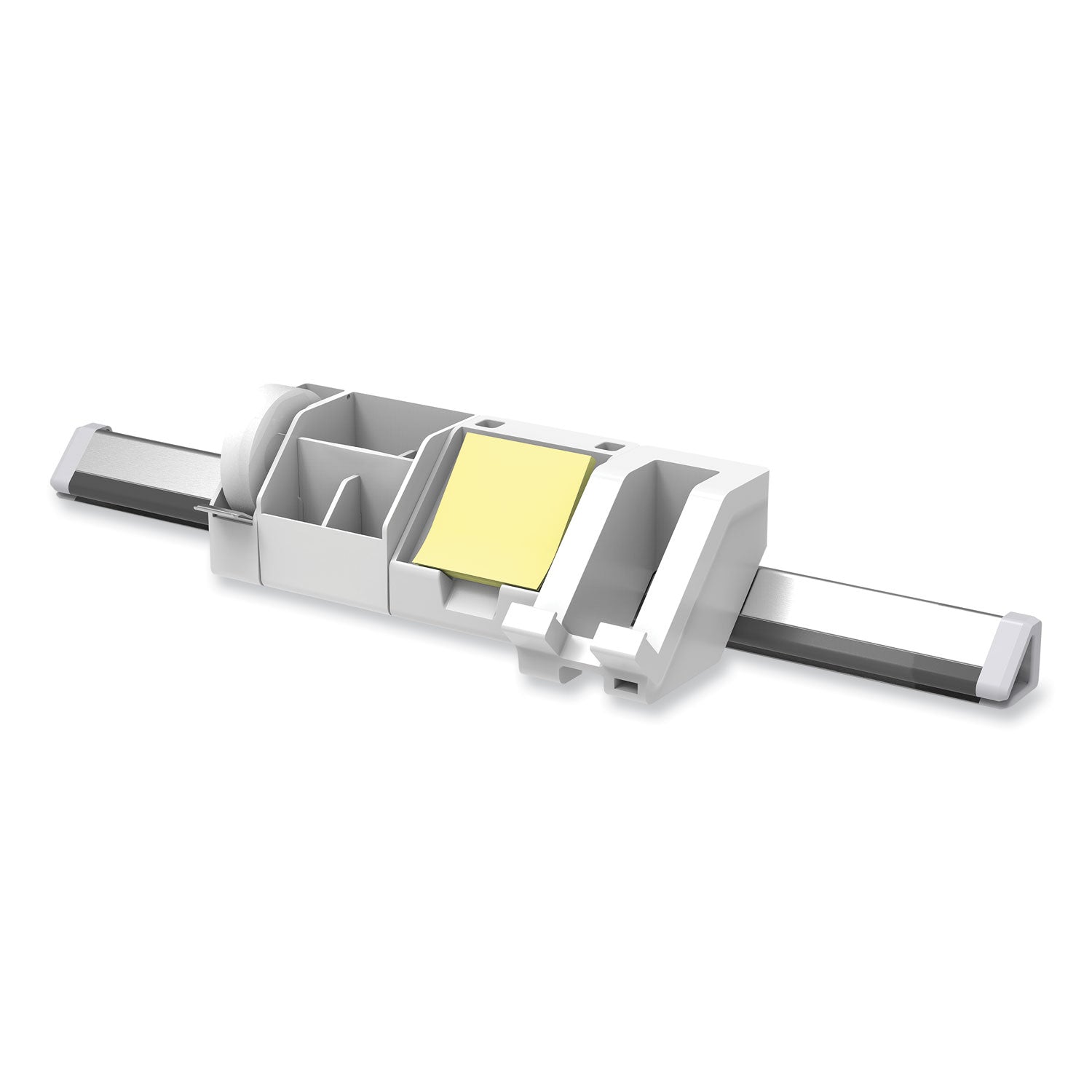 bostitch-r-konnect-desk-organizer-and-cable-management-five-piece-kit-plastic-white-bosktckit1white_1